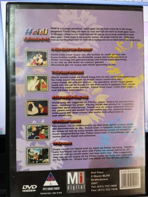 Heidi 2 - Episodes 6-10 (DVD)