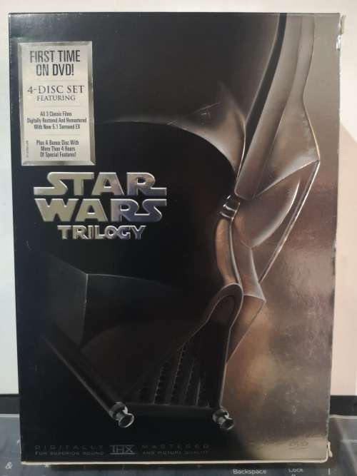 Star Wars Trilogy - IV, V, VI (4-DVD Box set)