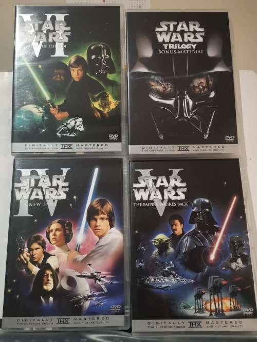Star Wars Trilogy - IV, V, VI (4-DVD Box set)
