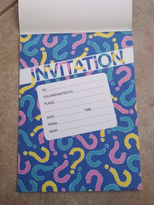 Vintage Writing Paper - Invitations