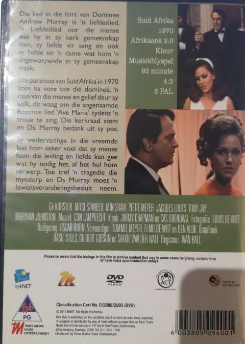 Lied in my Hart (DVD)
