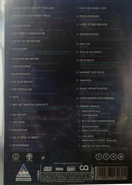 Afrikaans Is Groot 2019 - Die Konsert (DVD)