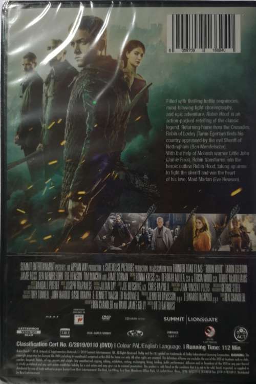 Robin Hood 2018 (DVD) [New]
