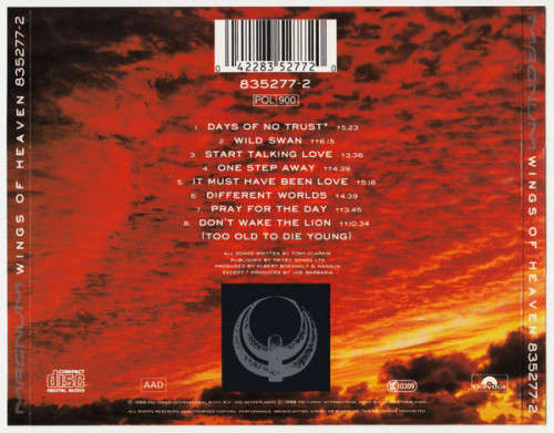 Magnum - Wings of Heaven (CD)