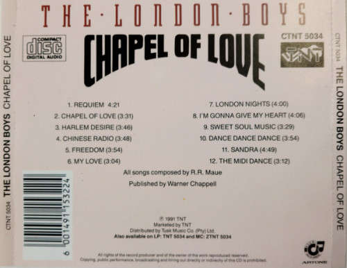 London Boys - Chapel Of Love (CD)