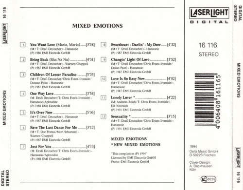 Mixed Emotions - Mixed Emotions (CD)