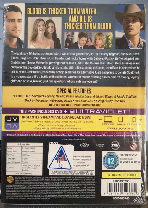 Dallas - Season 1 (2012) (DVD) [New] 1