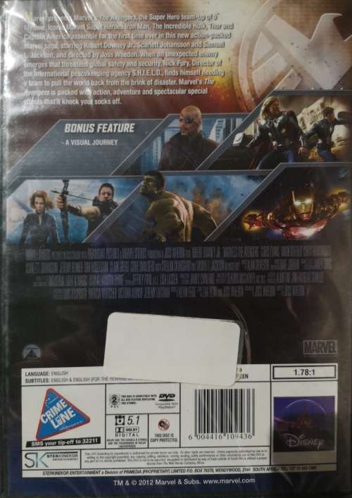 The Avengers (Marvels) (DVD) [New]