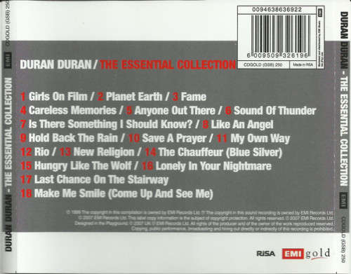 Duran Duran - The Essential Collection (CD)