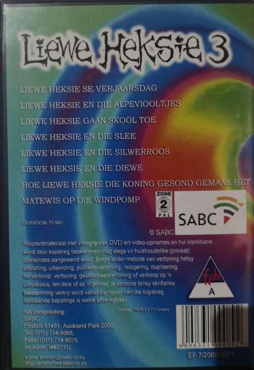 Liewe Heksie - Vol.3 (DVD)