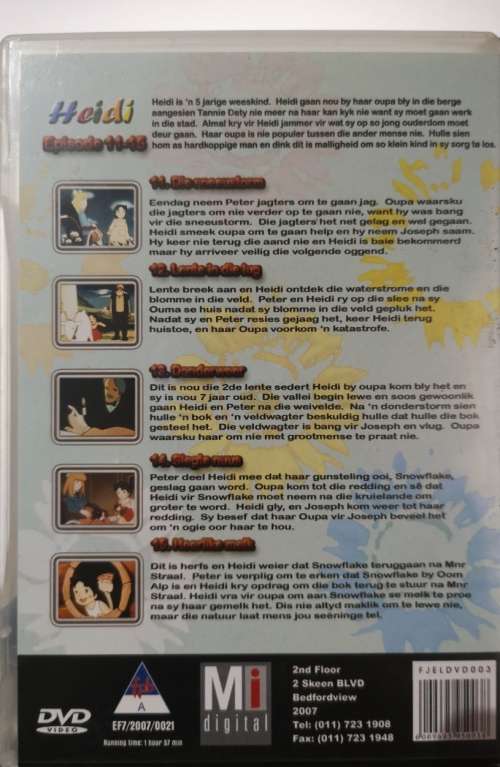 Heidi - Episodes 11-15 (DVD)
