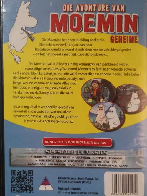 Die avonture van MOEMIN - Geheime (DVD)