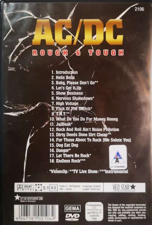 AC/DC - Rough & Tough (DVD)