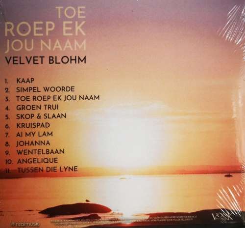 Velvet Blohm (Jan Blohm & Ryno Velvet) - Toe Roep Ek Jou Naam (CD) [New]