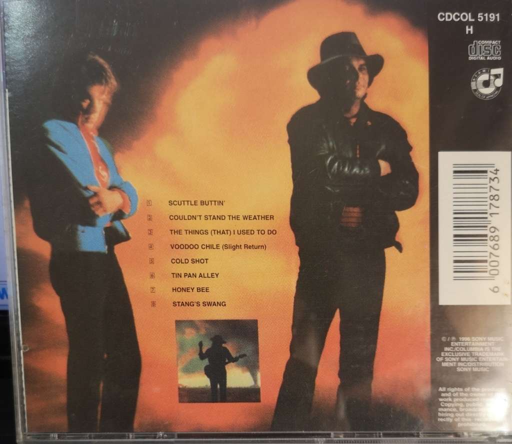 Stevie Ray Vaughan And Double Trouble - Couldn't stand the Weather (CD)