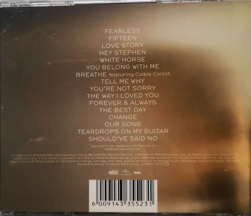 Taylor Swift - Fearless (CD)