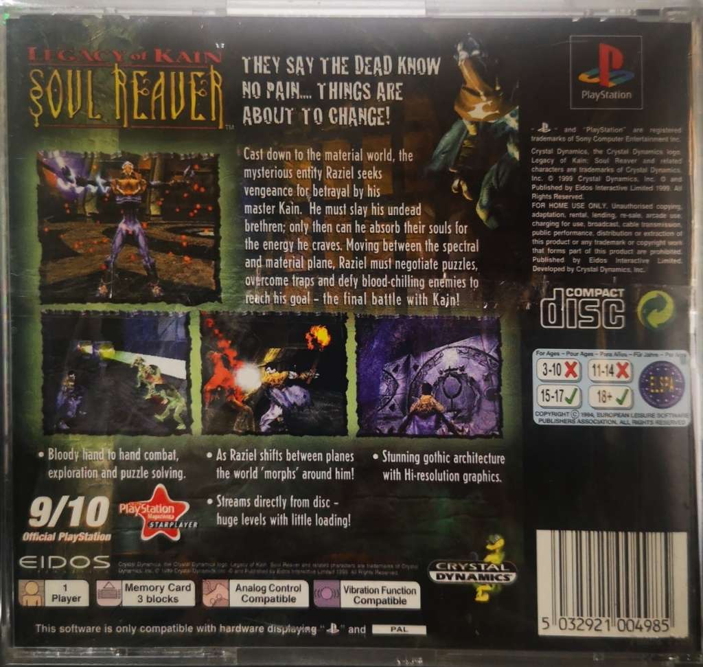 Legacy of Kain - Soul Reaver (PS1)