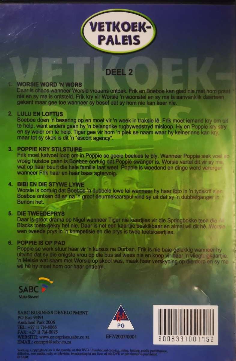 Vetkoek Paleis - Deel 2 (DVD)