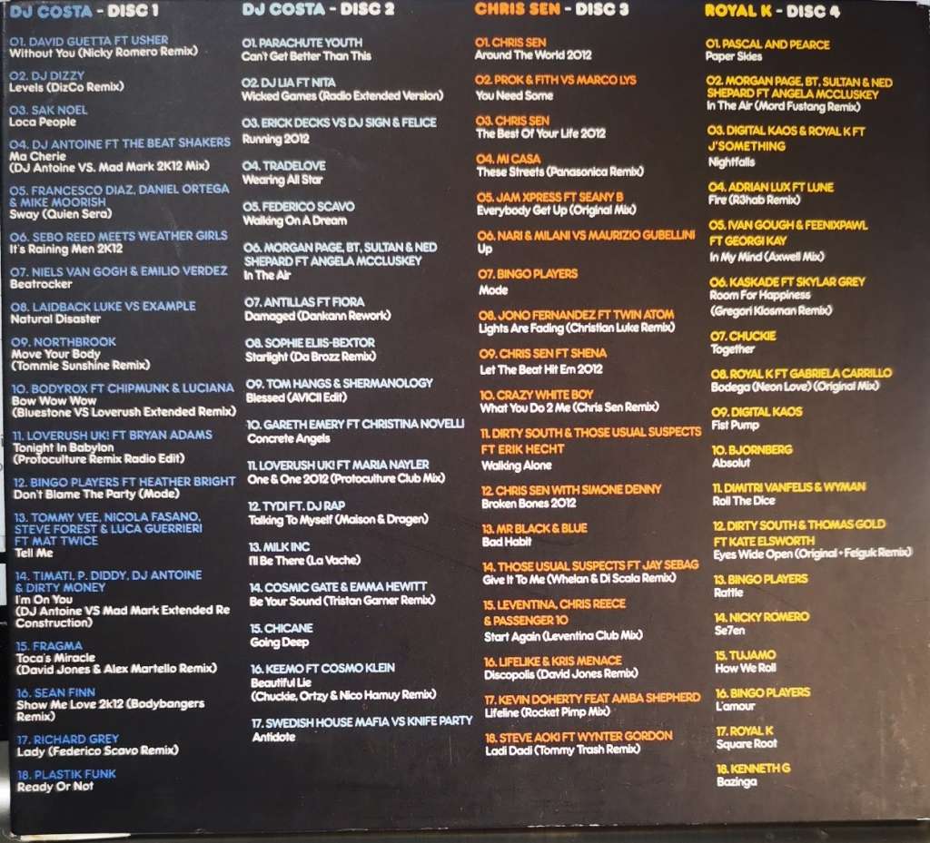 Bump 30  2012 Vol 1  (4-CD Digipack)