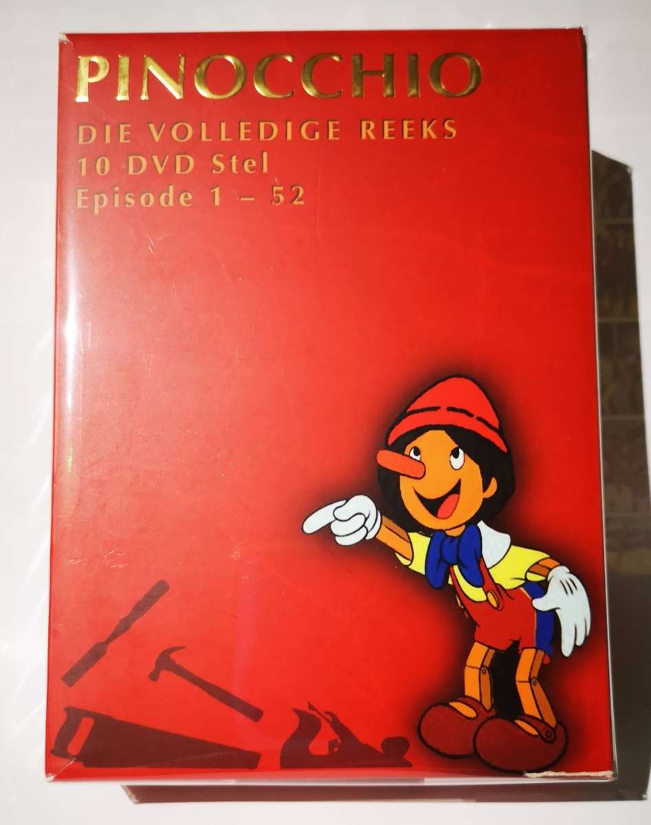 Pinocchio Complete Set (Episodes 1-52) (10-DVD) Red