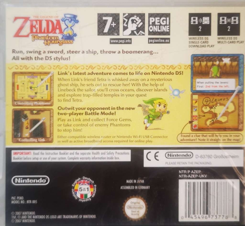 The Legend of Zelda - Phantom Hourglass (Nintendo DS)