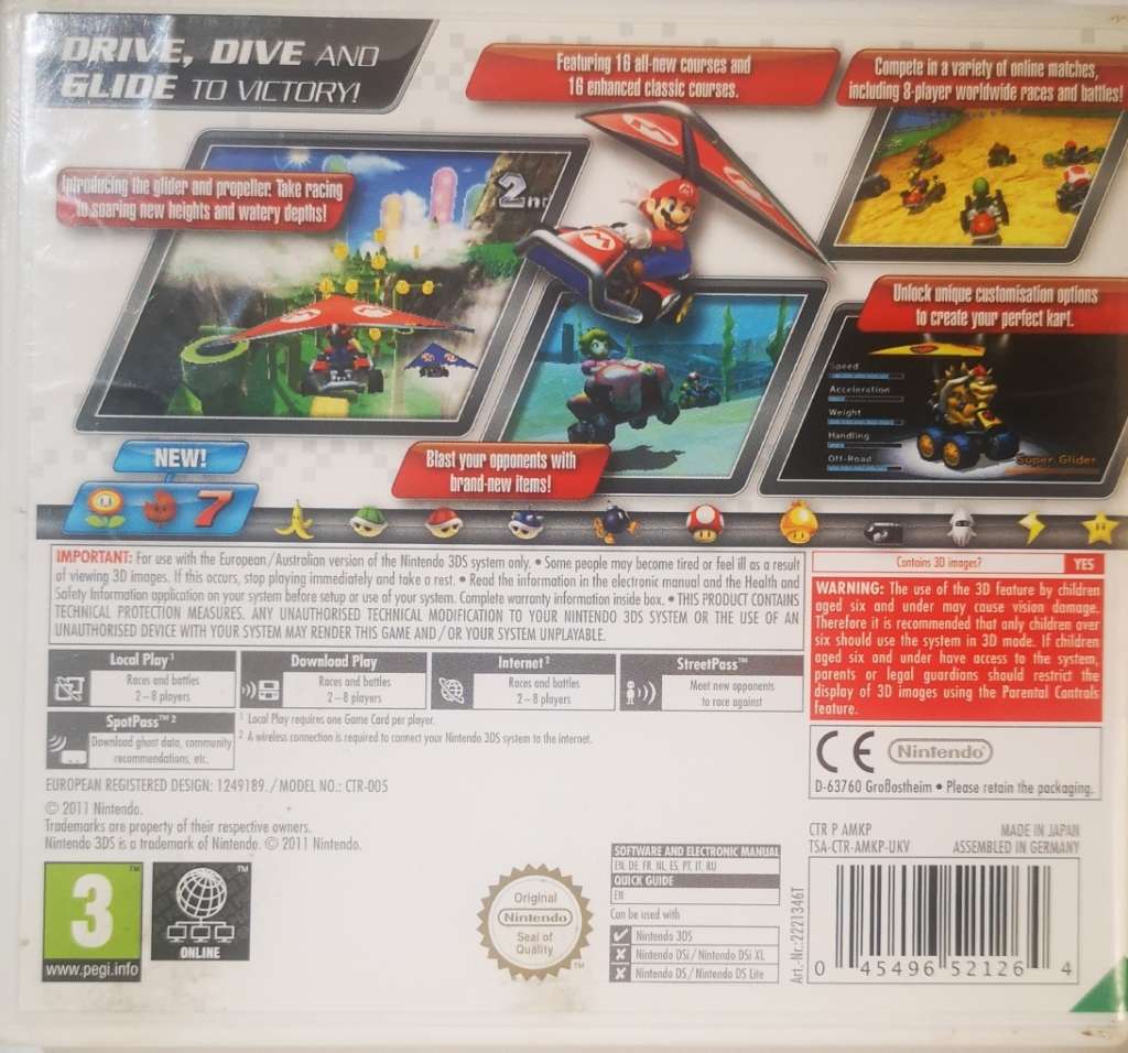 Mario Kart 7 (Nintendo 3DS)