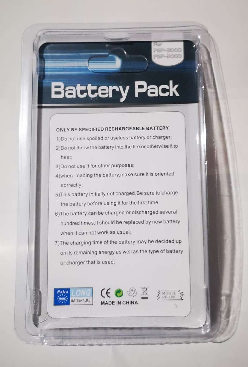 PSP Lithium Battery Pack for PSP-2000/PSP-3000 (PSP)