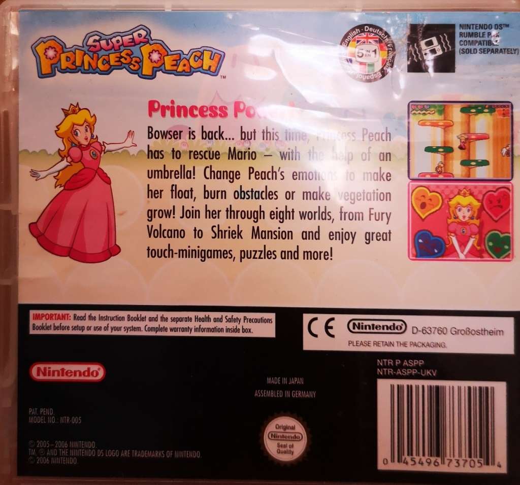 Super Princess Peach (Nintendo DS)