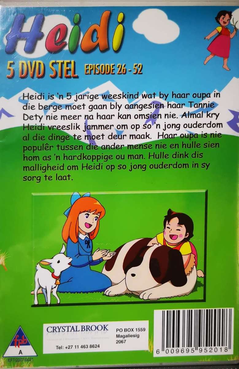 Heidi - Episodes 26-52 (5-DVD)