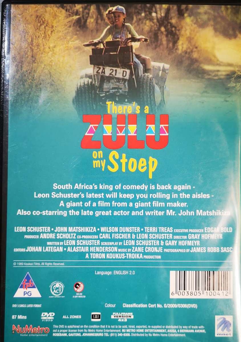 Leon Schuster - There's a Zulu on my Stoep (DVD)