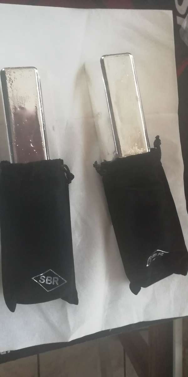 1kg silver bars