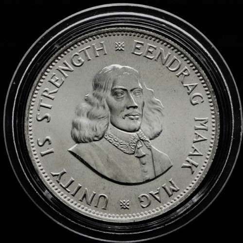 1961 RS.A. Transitional Series  20 cents  (1961---1964)  0.500Ag  PROOF Ungraded