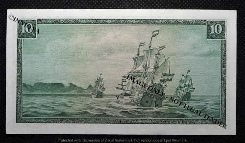 1967 TW de Jongh. R10 Replacement note. 1st Issue  W11 333787.   UNC