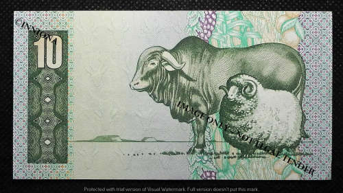 1984 GPC de Kock. R10 Replacement note. 3rd Issue Y/23 394959  B UNC