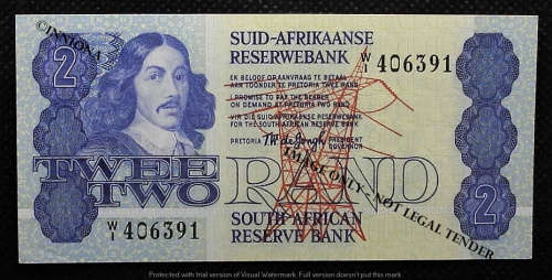 1978 TW de Jongh.  R2 Replacement note. 4th Issue.  W/1 406391. UNC