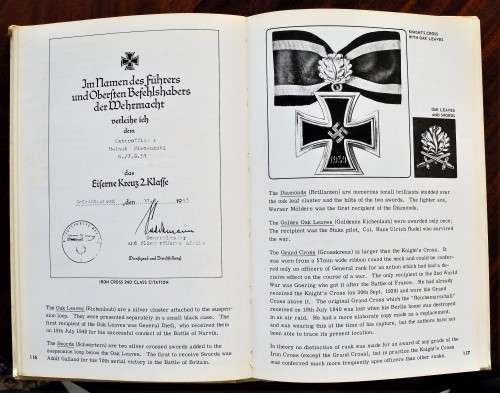 Orders, Decorations, Medals and Badges of the Third Reich. Pub. 1968 Littlejohn & Dodkins 230 pages