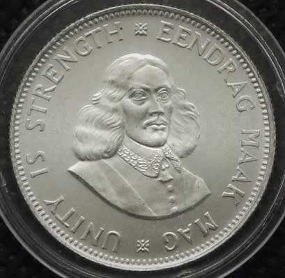 1963  R.S.A. Transitional Series   20 Cents (1961---1964)  0.500Ag  PROOF Ungraded