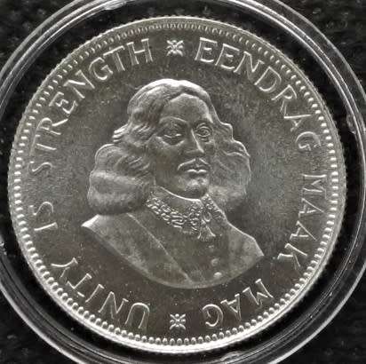 1964  R.S.A. Transitional Series   20 Cents (1961---1964)  0.500Ag  PROOF Ungraded