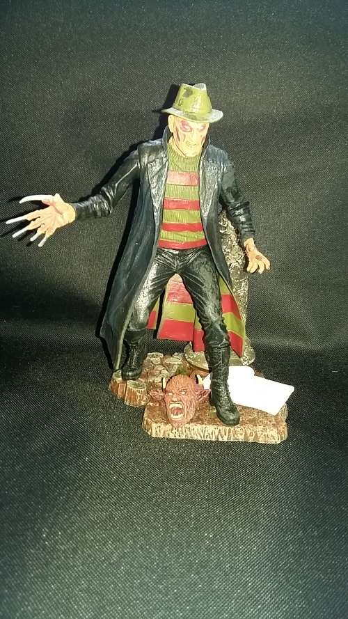 Freddy Kruger Figure and DVD Boxset lot