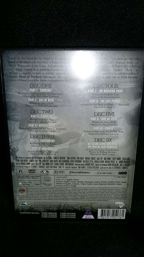 Band of Brothers DVD Boxset