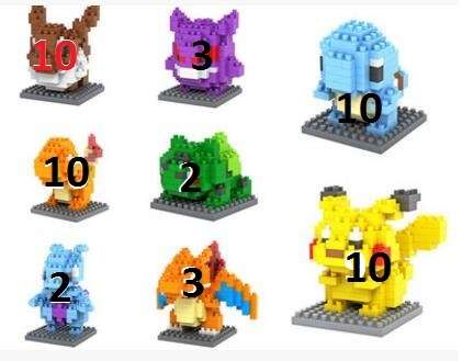 Pokemon Nano Blocks