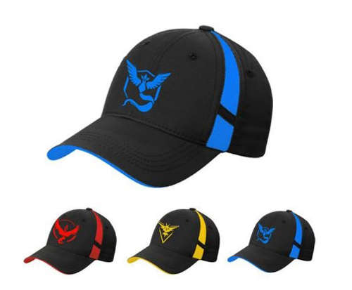 Pokemon Team Caps