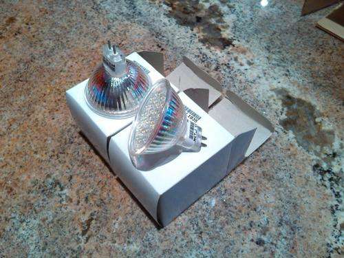 LED Downlights Warm White LED lights (Type 3w MR16) Pack of 6 lights.