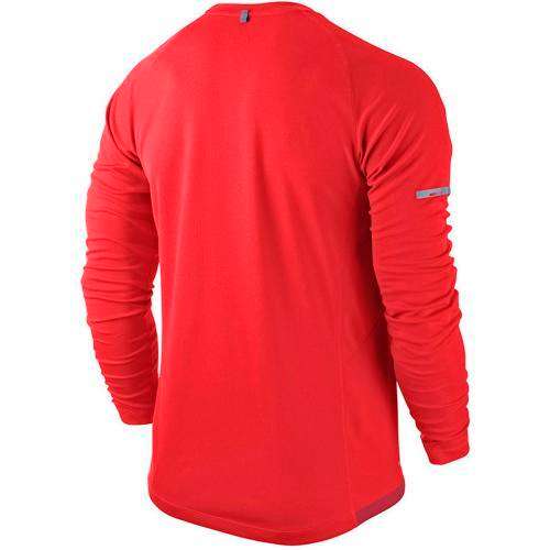 Original Mens NIKE Miler UV Long Sleeve Dri-FIT 519700-696 - Large - UPF 40+