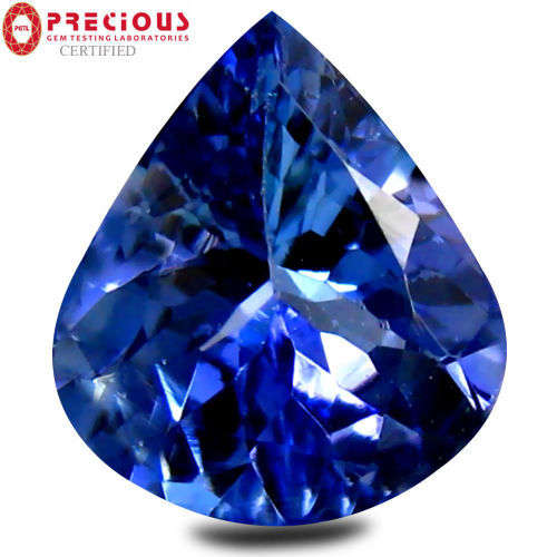 1.78ct ''PGTL'' Certified!!! RARE - GREAT LOOKING!!! 100% AAA Natural TANZANITE Bluish Violet - VVS