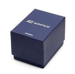 CASIO Edifice Men's BLACK Stainless Steel Chronograph Quartz Watch