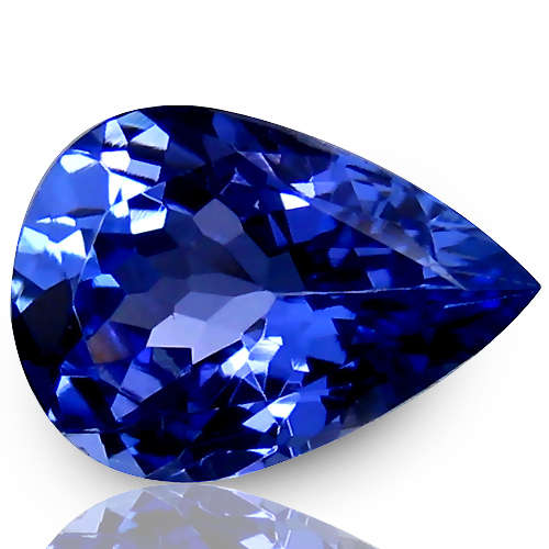 1.17ct STUNNING!!! 100% AAA GENUINE Natural TANZANITE BLUISH VIOLET - VVS