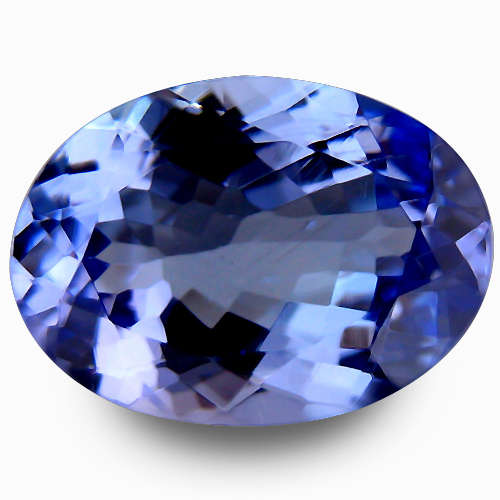 2.55 Ct AAA "HKD" CERTIFIED BLUISH VIOLET "D" BLOCK TANZANITE FREE CERTIFICATE!!