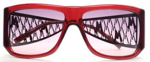 Brand new GUESS Marciano Rhinestine Weave Burgandy Sunglasses 100% GENUINE, HOT!!!