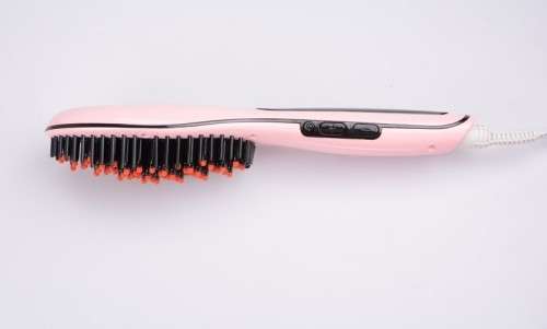 HOT Fast Hair Straightener Electric Hair Brush Comb Magic straightener Brush LCD Display